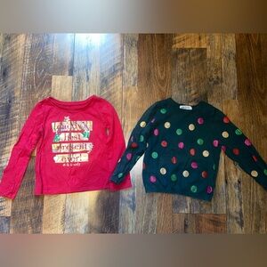 3T Christmas Tops
